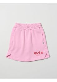 Msgm Kids mini jogging skirt with logo