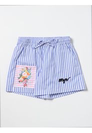 Short MSGM KIDS Kids color Gnawed Blue