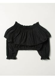 Msgm Kids flounce cropped top
