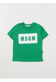 T-Shirt MSGM KIDS Kids color Green