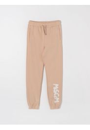 Pants MSGM Kids color Beige