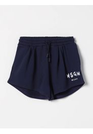 Short MSGM KIDS Kids color Blue