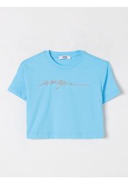 T-Shirt MSGM KIDS Kids color Gnawed Blue