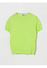 Sweater MSGM KIDS Kids color Lime