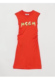 Dress MSGM KIDS Kids color Red