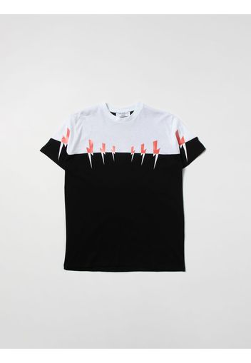 Neil Barrett t-shirt with lightning print