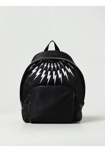 Neil Barrett nylon backpack with print