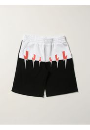 Two-tone Neil Barrett jogging shorts