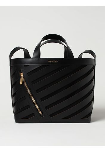 Off-White bag in leather and cotton