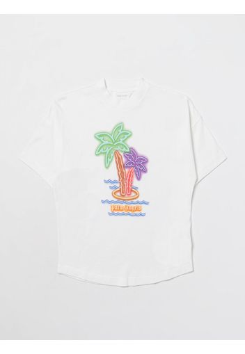 T-Shirt PALM ANGELS KIDS Kids color Beige