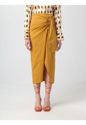 Skirt PATRIZIA PEPE Woman color Camel