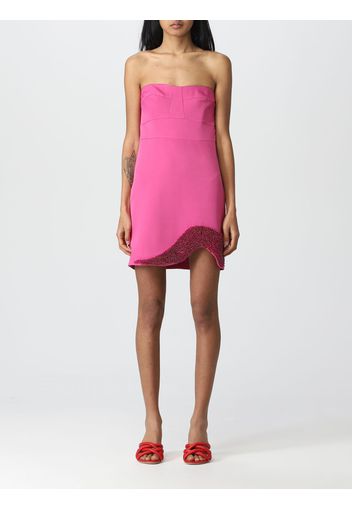 Dress PATRIZIA PEPE Woman color Strawberry