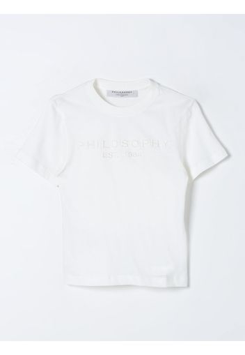 T-Shirt PHILOSOPHY DI LORENZO SERAFINI KIDS Kids color Ivory