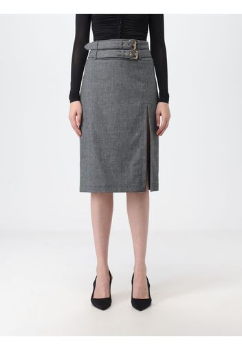 Skirt PINKO Woman color Grey