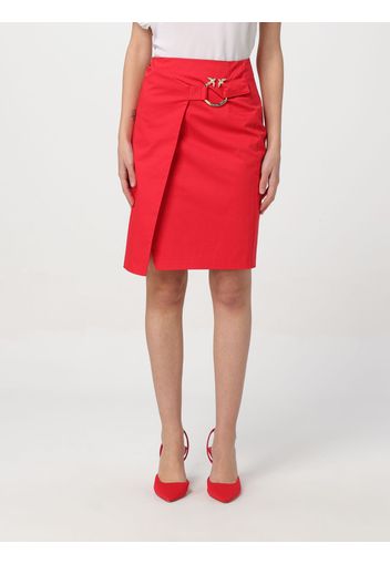 Skirt PINKO Woman color Red