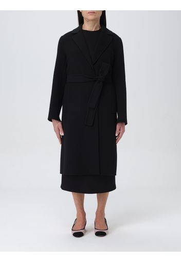 Coat 'S MAX MARA Woman color Black