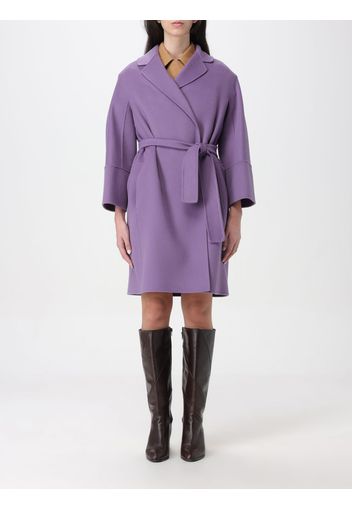 Coat 'S MAX MARA Woman color Lilac