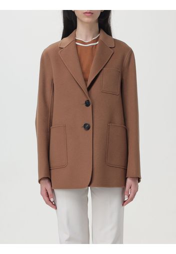 Blazer 'S MAX MARA Woman color Camel