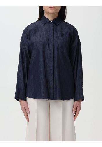 Shirt 'S MAX MARA Woman color Blue