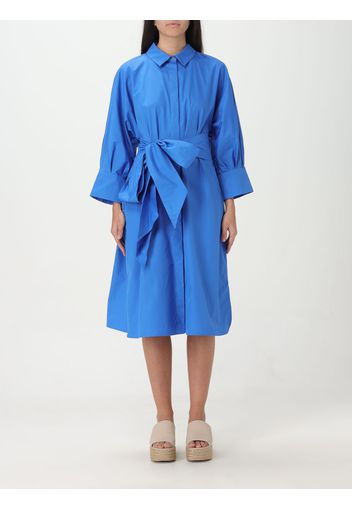 Dress 'S MAX MARA Woman color Blue