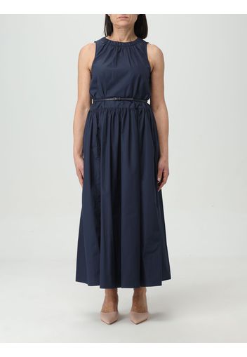 Dress 'S MAX MARA Woman color Blue