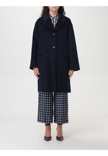 Coat 'S MAX MARA Woman color Blue