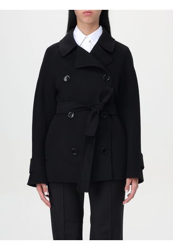 Coat 'S MAX MARA Woman color Black