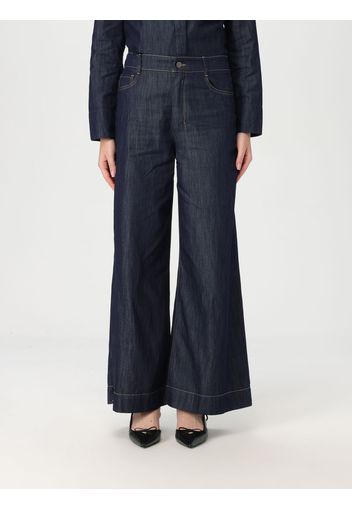 Pants 'S MAX MARA Woman color Blue