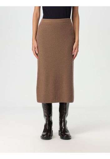 Skirt 'S MAX MARA Woman color Camel