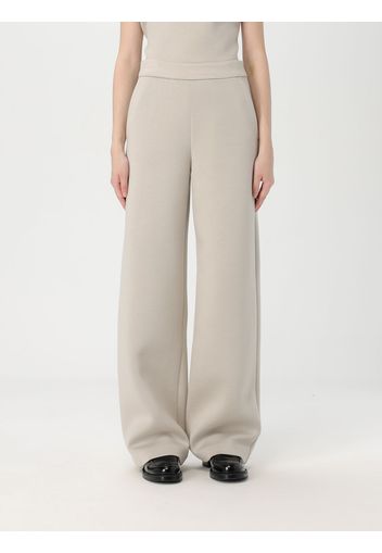 Pants 'S MAX MARA Woman color Yellow Cream