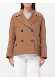 Coat 'S MAX MARA Woman color Brown