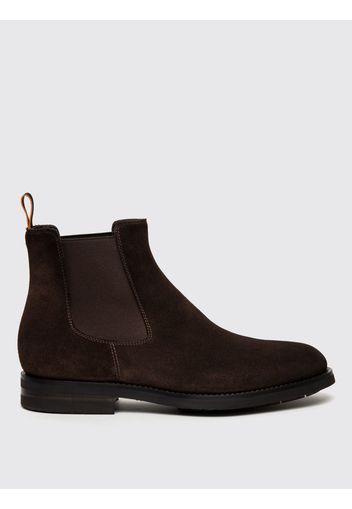 Boots SANTONI Men color Brown