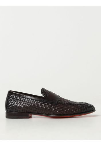 Loafers SANTONI Men color Dark