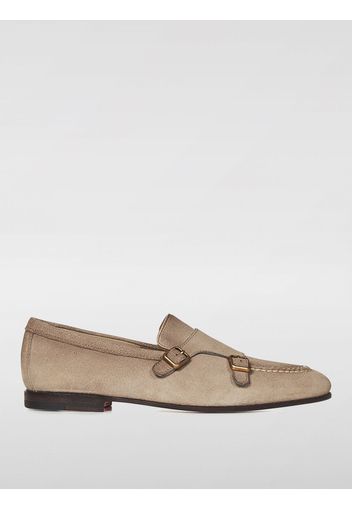 Loafers SANTONI Men color Beige