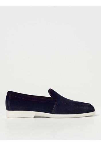 Loafers SANTONI Men color Blue