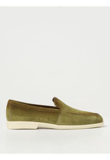 Loafers SANTONI Men color Green