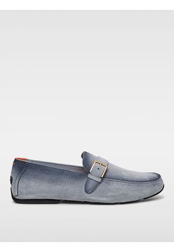 Shoes SANTONI Men color Sky Blue