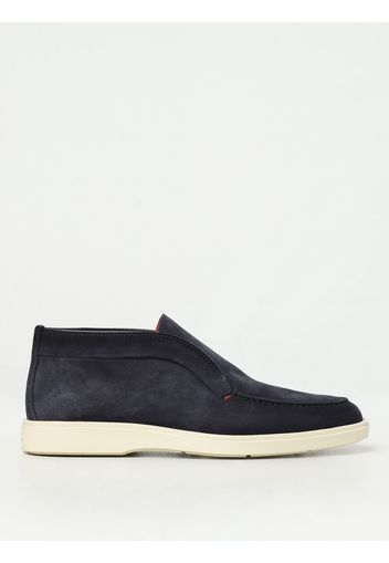 Chukka Boots SANTONI Men color Blue 1