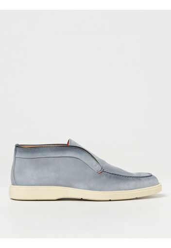 Chukka Boots SANTONI Men color Blue