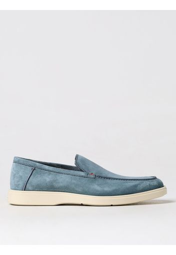 Loafers SANTONI Men color Blue