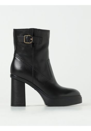 Santoni leather ankle boots