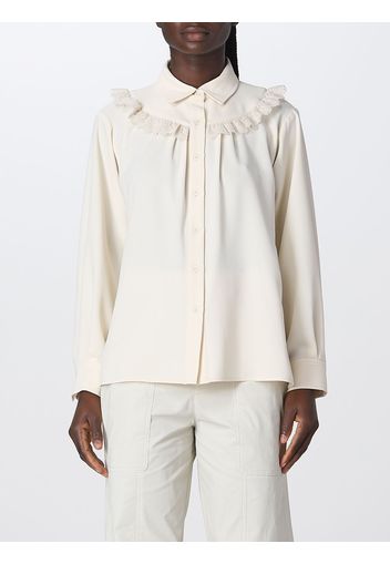 See By Chloé shirt with lace insert