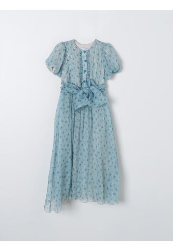 Dress SIMONETTA Kids color Blue