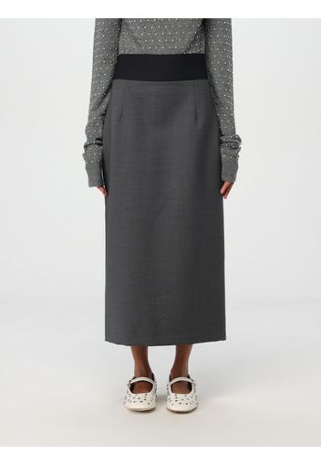 Skirt SPORTMAX Woman color Grey