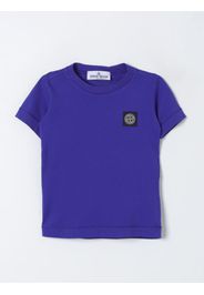 T-Shirt STONE ISLAND JUNIOR Kids color Royal Blue