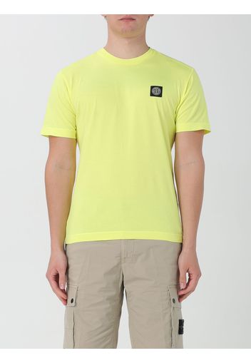 T-Shirt STONE ISLAND Men color Yellow