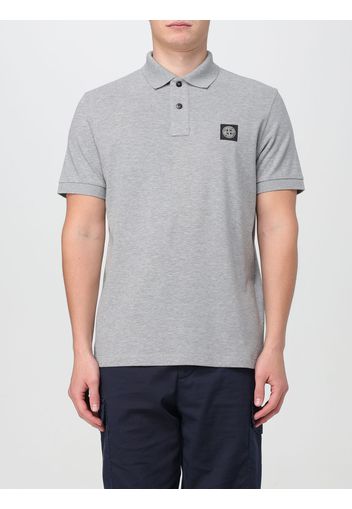 Polo Shirt STONE ISLAND Men color Grey