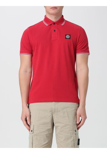 Polo Shirt STONE ISLAND Men color Red