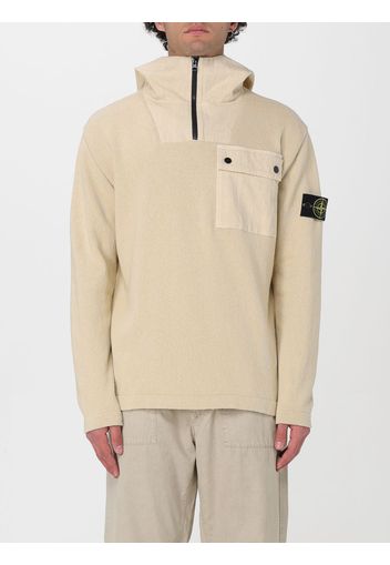 Sweater STONE ISLAND Men color Beige