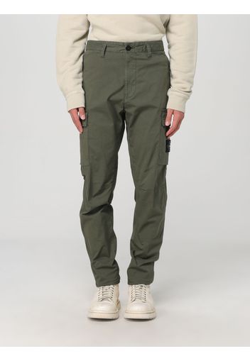 Pants STONE ISLAND Men color Moss Green